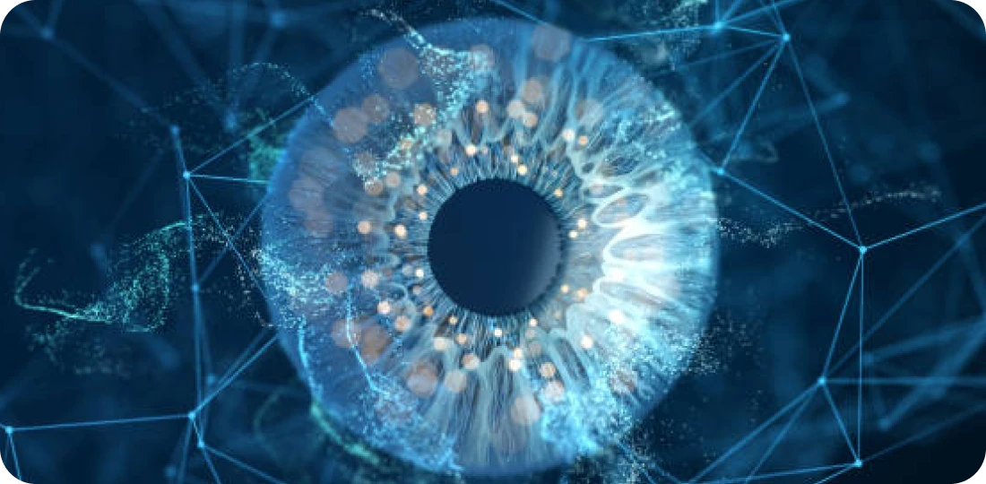 Digital illustration of an eye