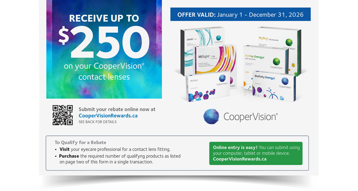 CooperVision national rebate