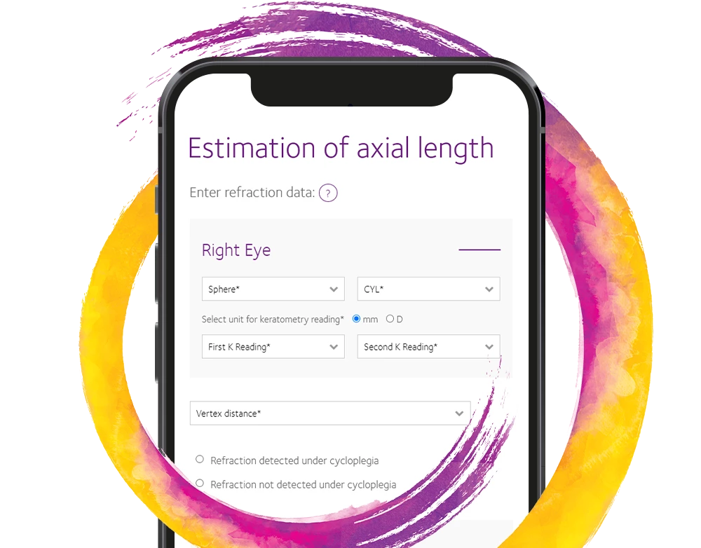 Axial Length Estimator Tool