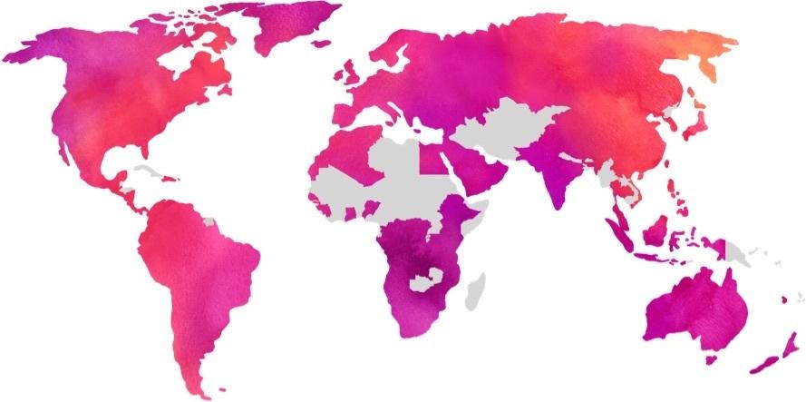 CooperVision world map